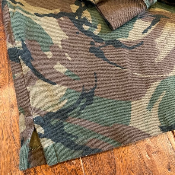 Polo Ralph Lauren Camo Camouflage Mens XXL Estate Rib 1/4 Zip Sweatshirt - Picture 7 of 10
